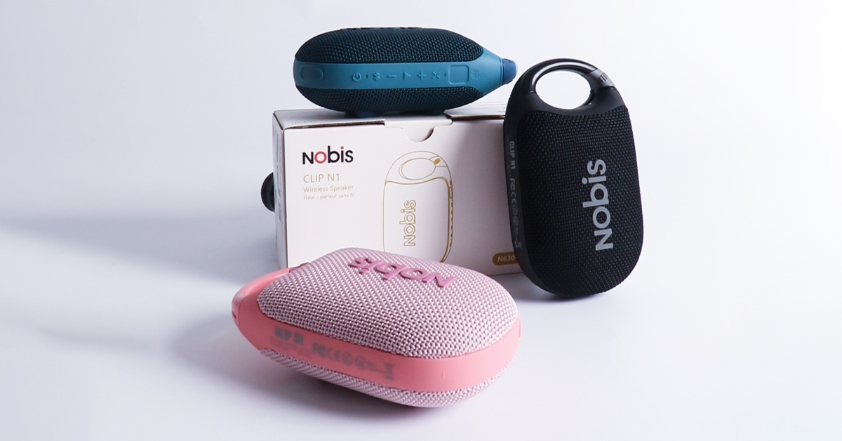 Amazon.com: NOBIS Clip N1 Portable Bluetooth Speaker with App
