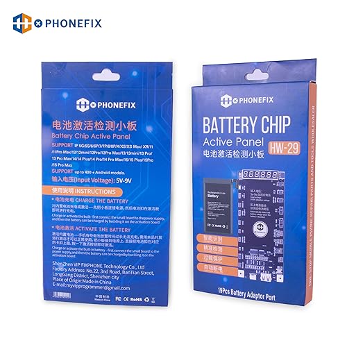 Miniatura 2 de PHONEFIX BA29 Placa de detección de activación de batería para iPhone 5-15 PRO MAX Android Baterías de teléfono Android Probador de carga de placa