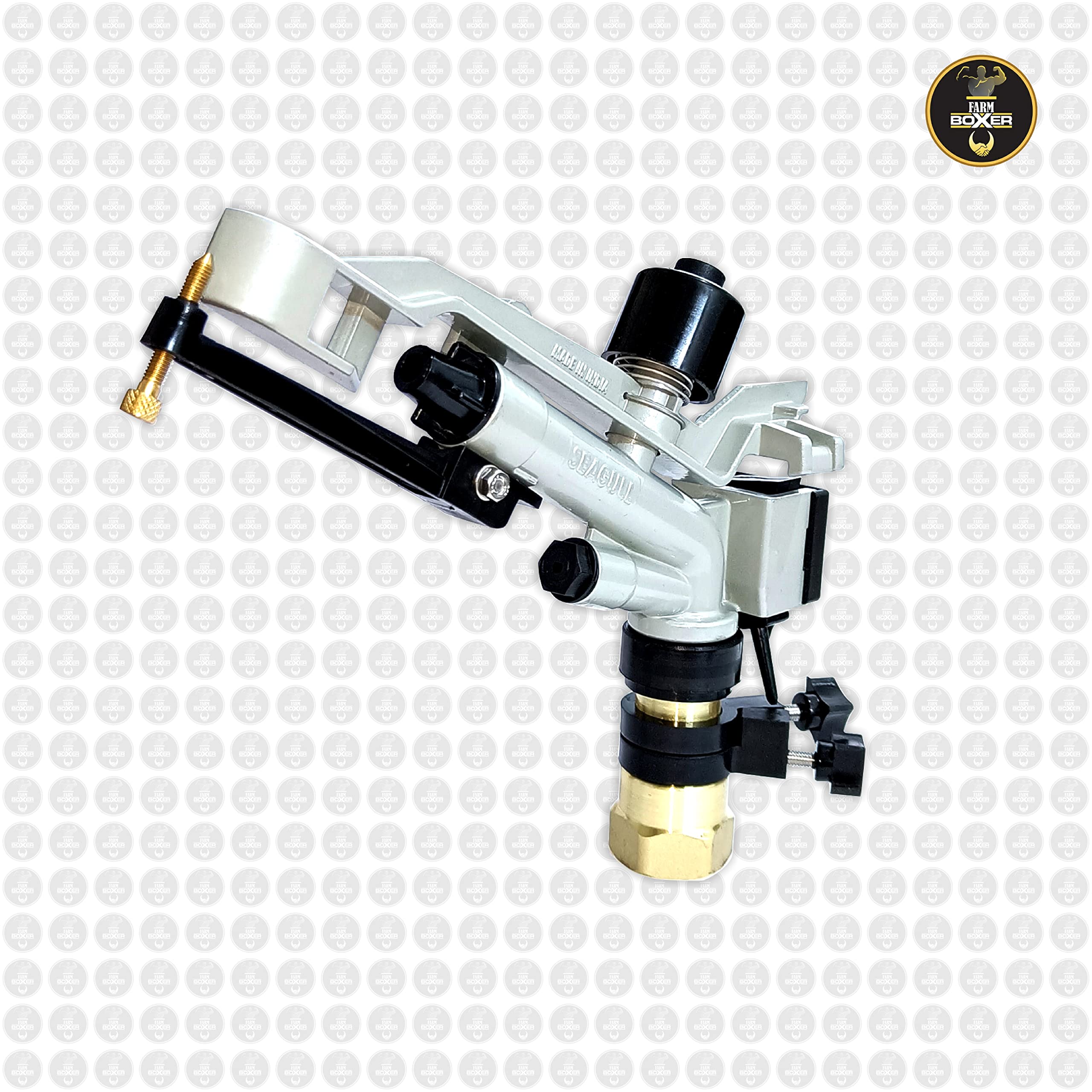 Kisan Kranti AUTOMAT HT-40G 1.25INCH Heavy Duty ISI Penguin RAIN Gun(HARIT)