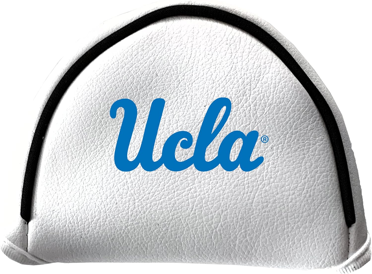 Team Golf NCAA Putter Cover - Mallet White, Fits Most Mallet Putters, Easily Slips on and Secures with Velcro Closure