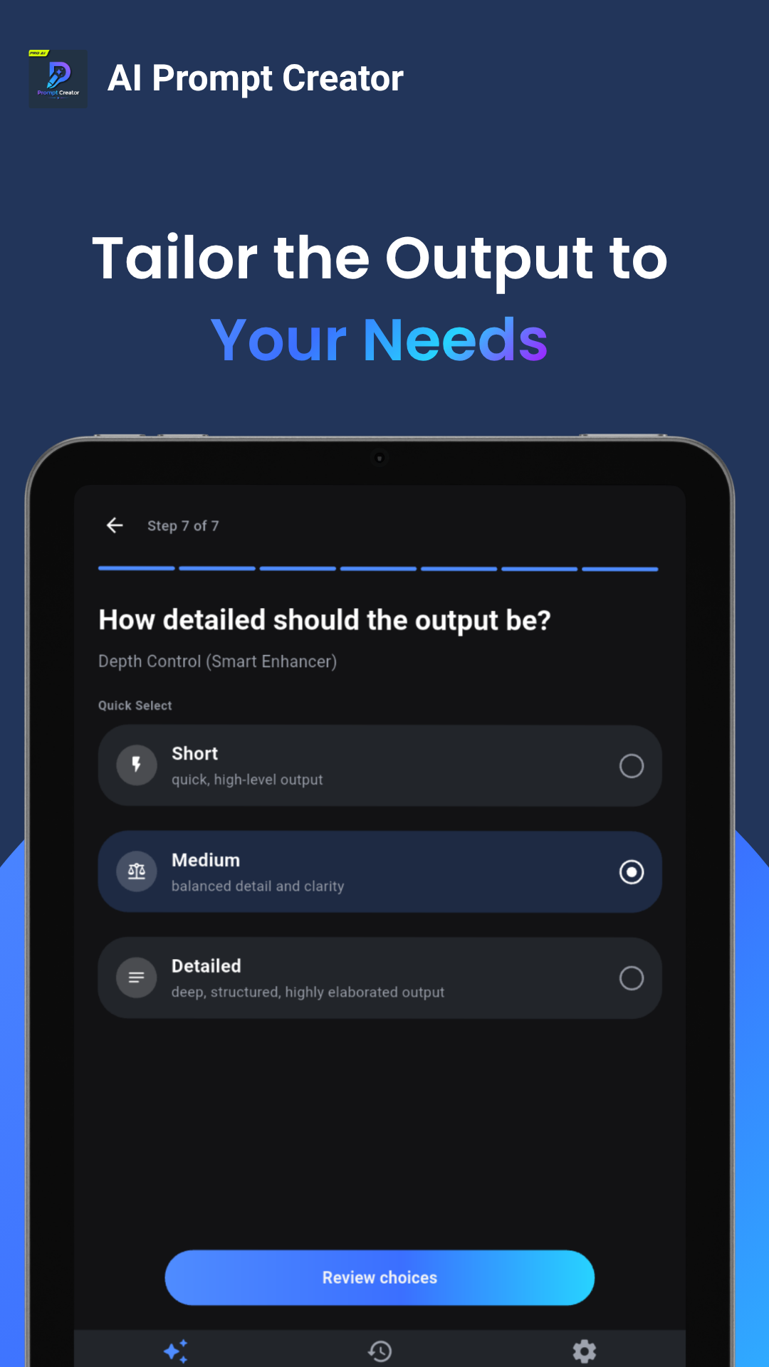 AI Prompt Creator - Pro AI | Smart AI Prompt Generator for Fire Tablets ...