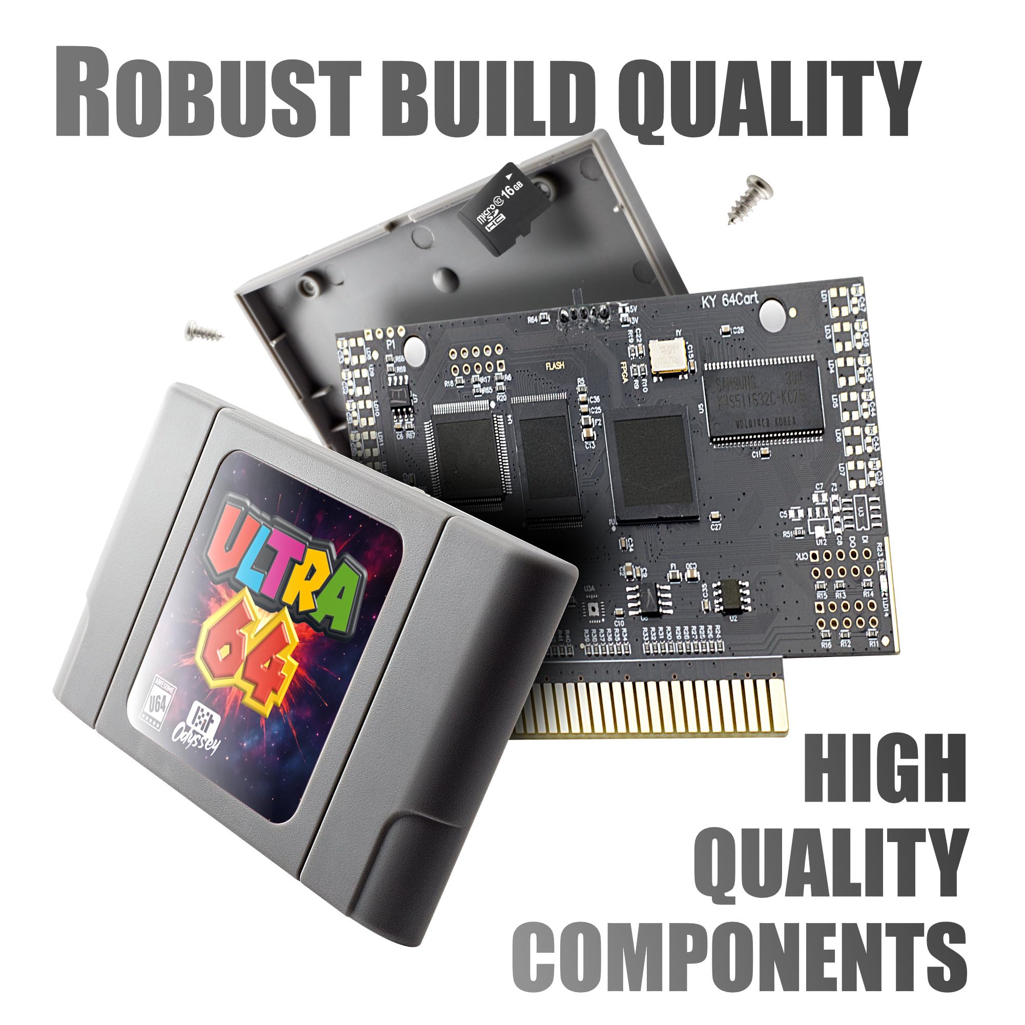 Amazon.com: Ultra 64 Flash Cart for N64 + 16 Gb SD Card. : Video Games