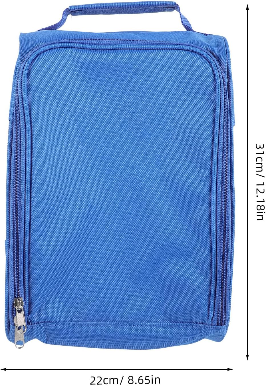 Xmas Shoe Storage Holder Foldable Oxford Cloth Travel Bag Blue image 2