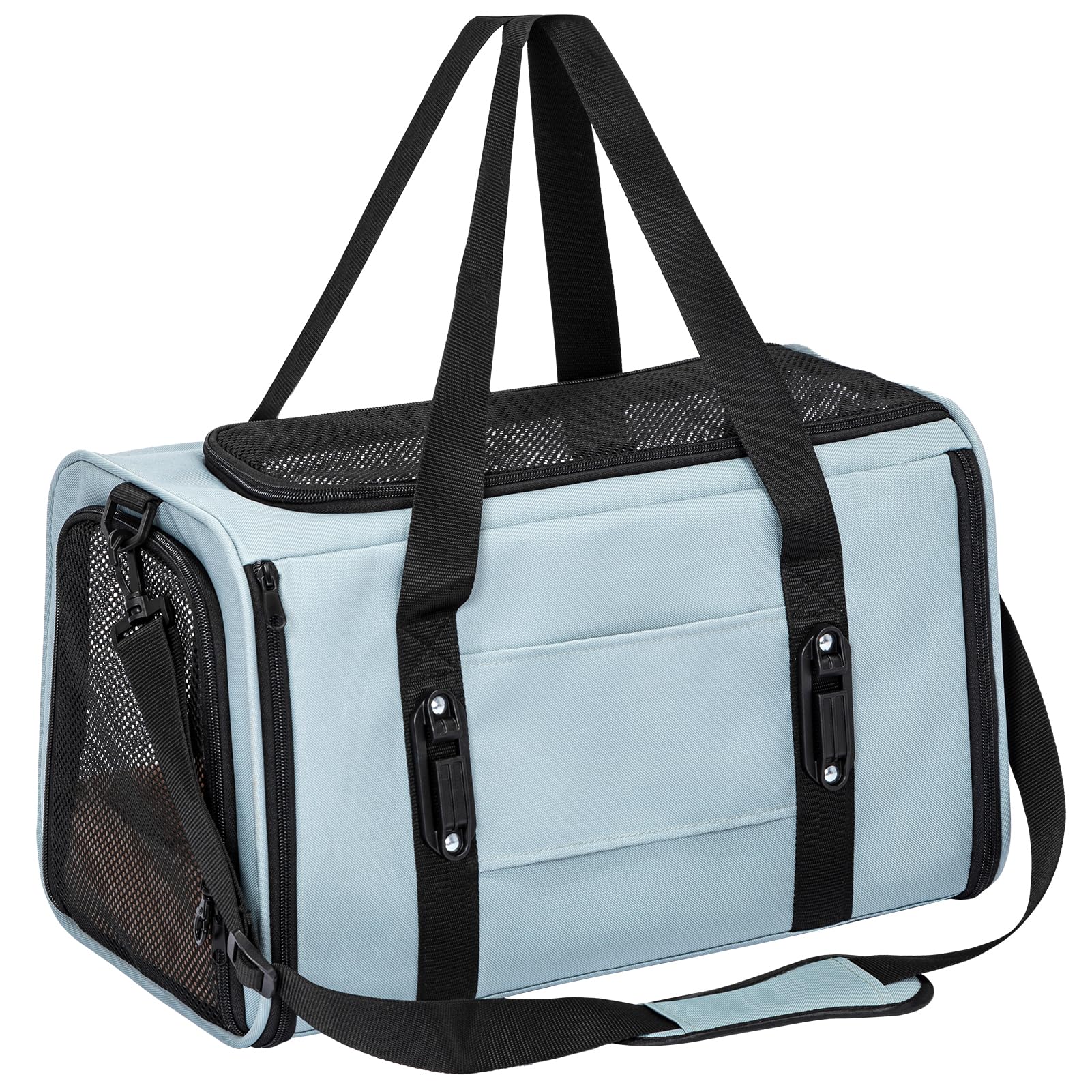 Petsfit Cat Car Carrier with Patented Safety Buckle - Image 4