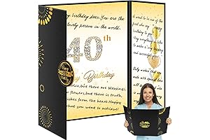 Personalized 40th Birthday Decorations Alternative Signature Guest Book