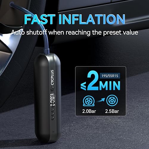 Miniatura 2 de CYCPLUS Inflador de neumáticos A2 Pro y Bike Computer M1 Bundle Ofertas