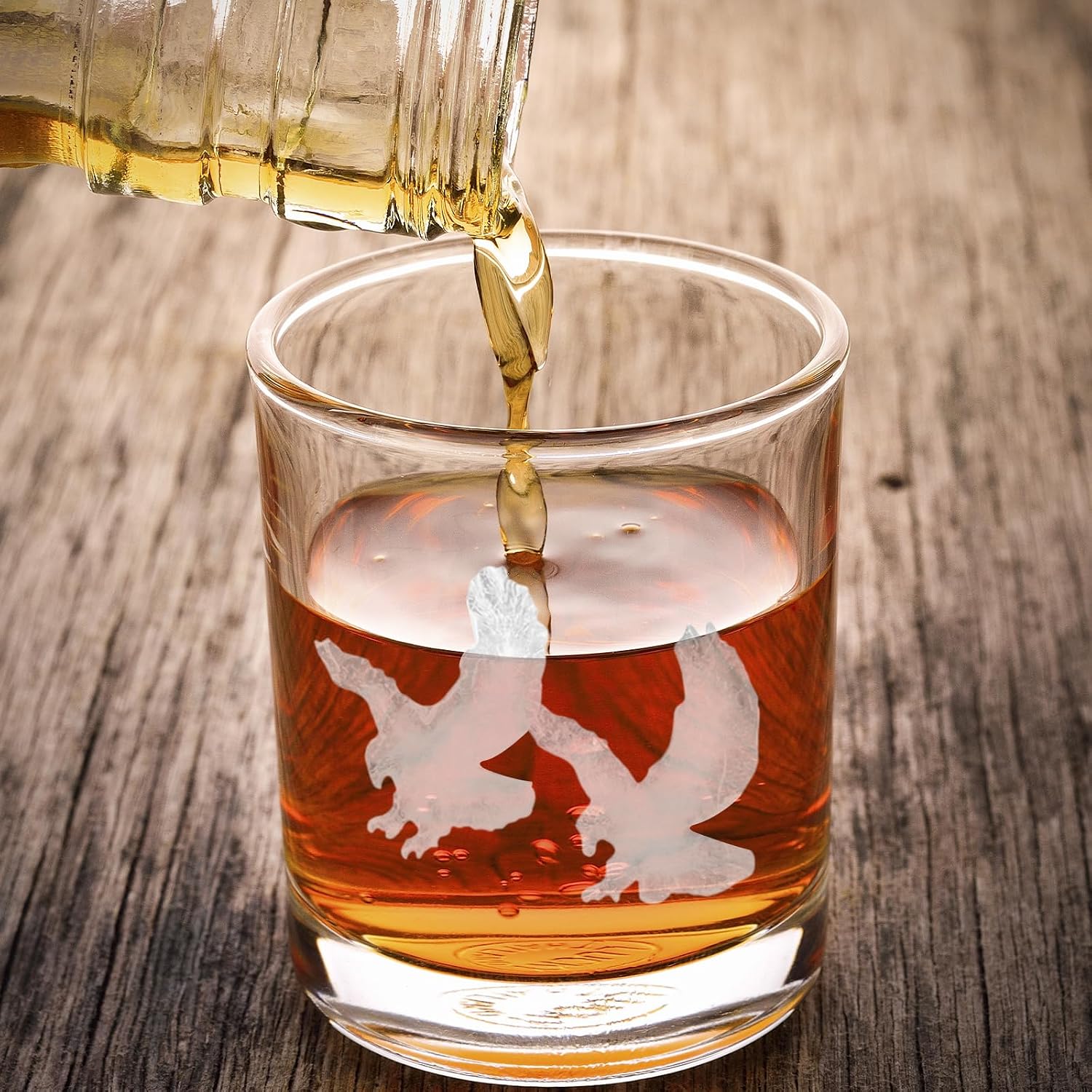 Bald Eagle Ice Molds - 2 Pack 3D Silicone Ice Cube Trays for Cocktails, Whiskey, Cool Drinks, Tea, Coffee, and Party Decorations