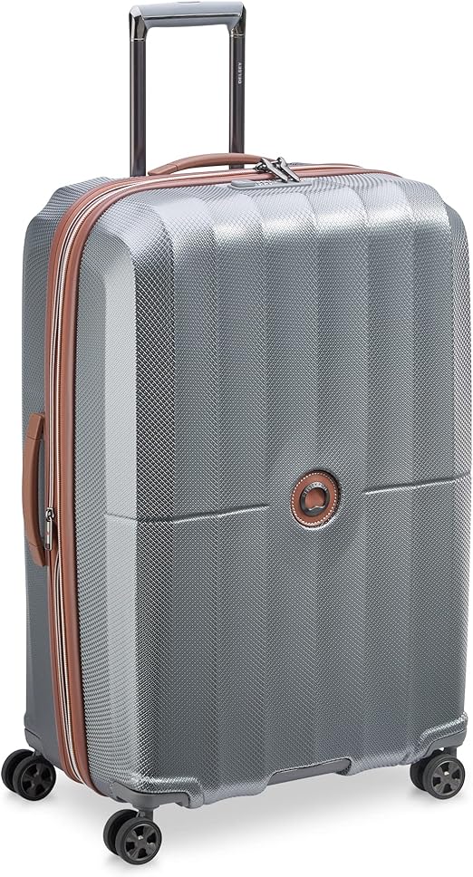 DELSEY 
デルセー　スーツケース　110L Mala Média Front Opening Securitime Zip Cinza - DELSEY | TSA 4