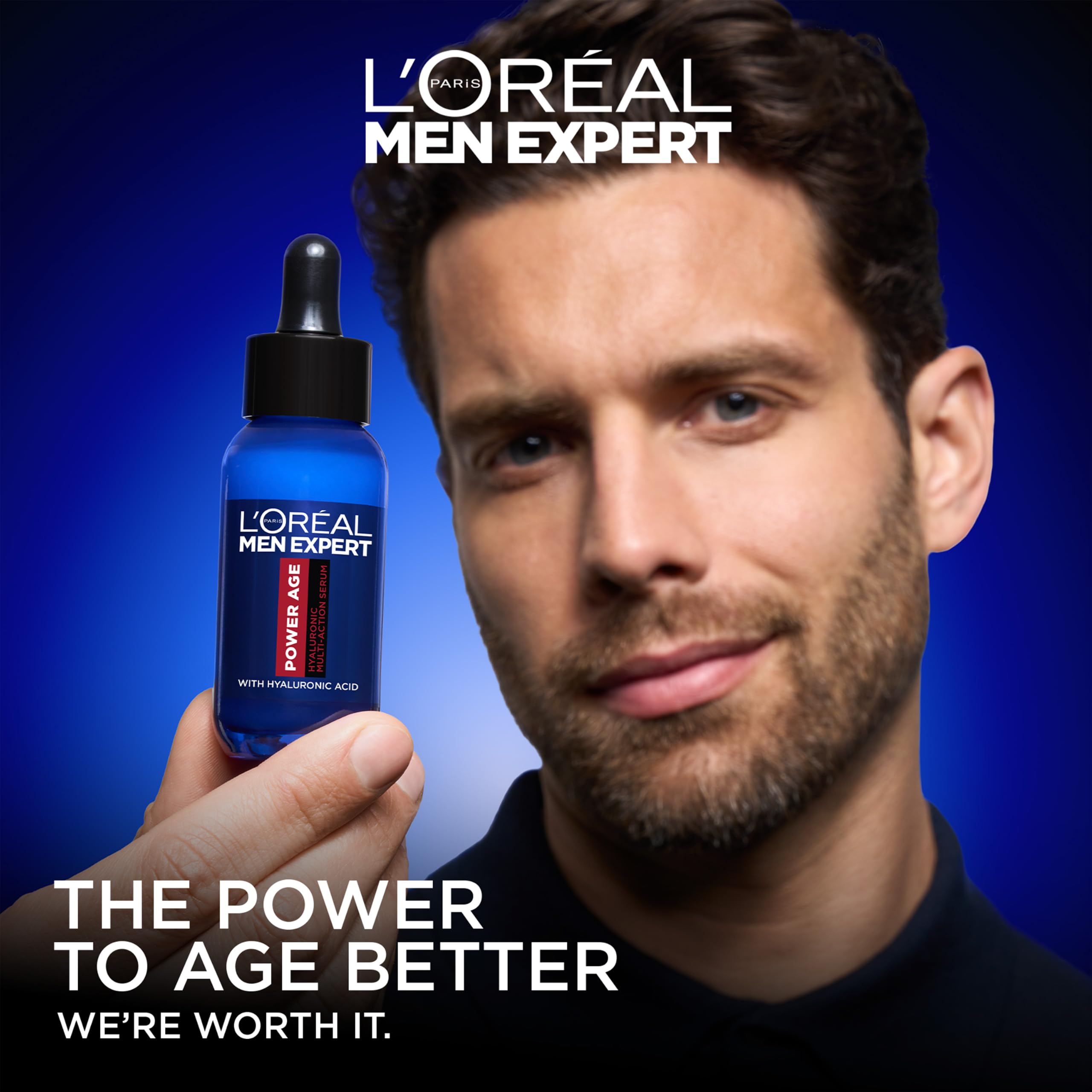 L'Oréal Paris Men Expert Power Age Serum z kwasem hialuronowym, 30 ml