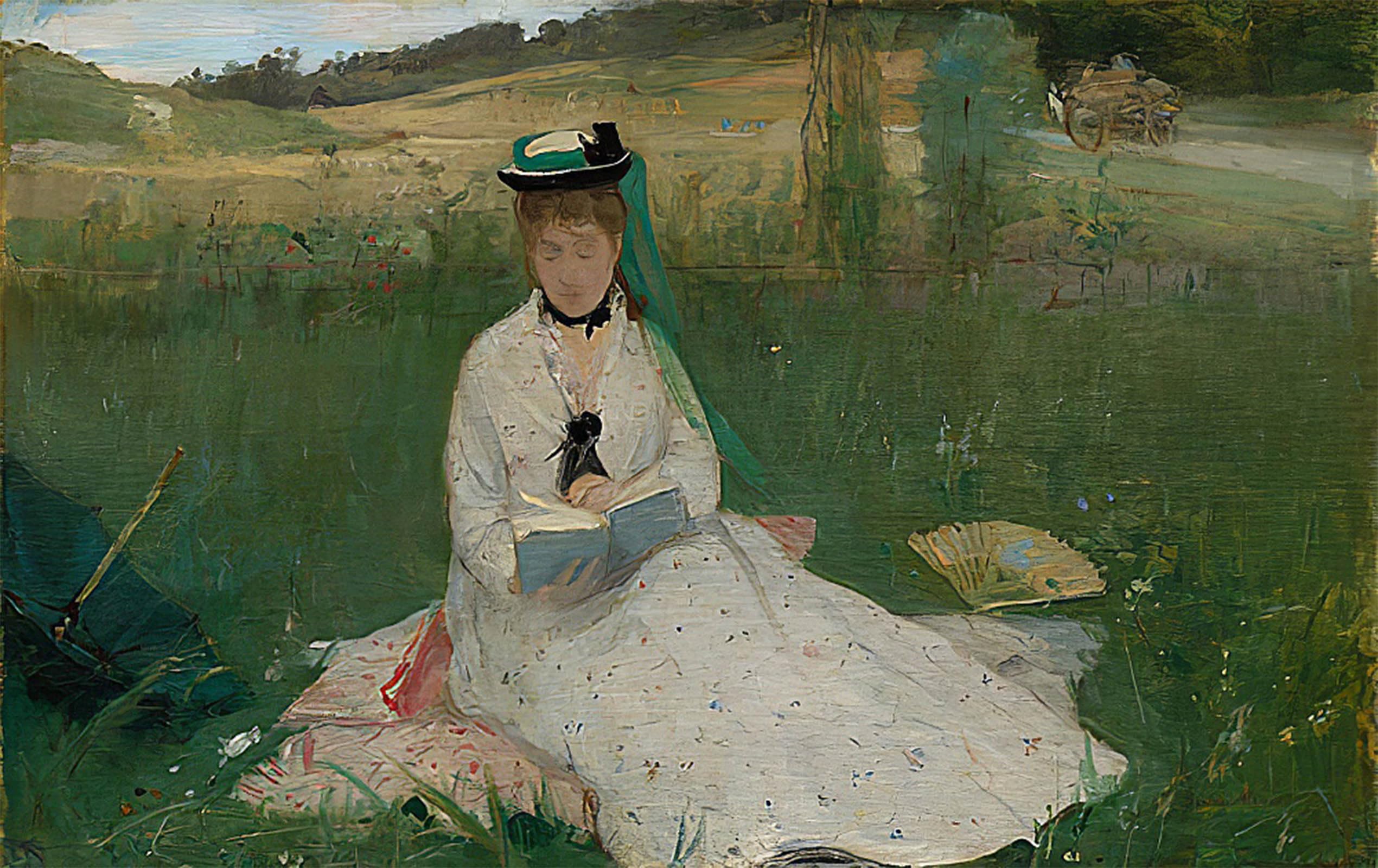 Affiche Peintures Lecture de Berthe Morisot 60x90cm pour mur - 5