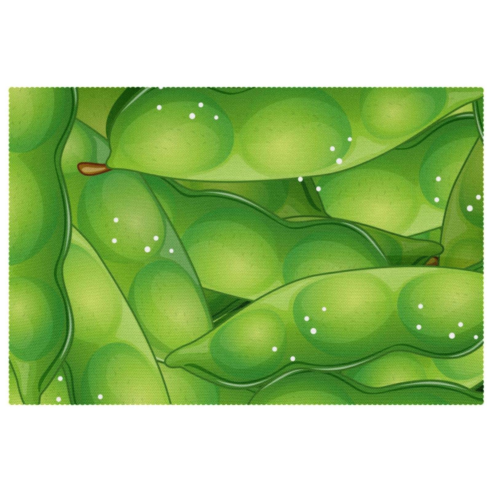 Sets de table antidérapants et résistants à la chaleur, lot de 6