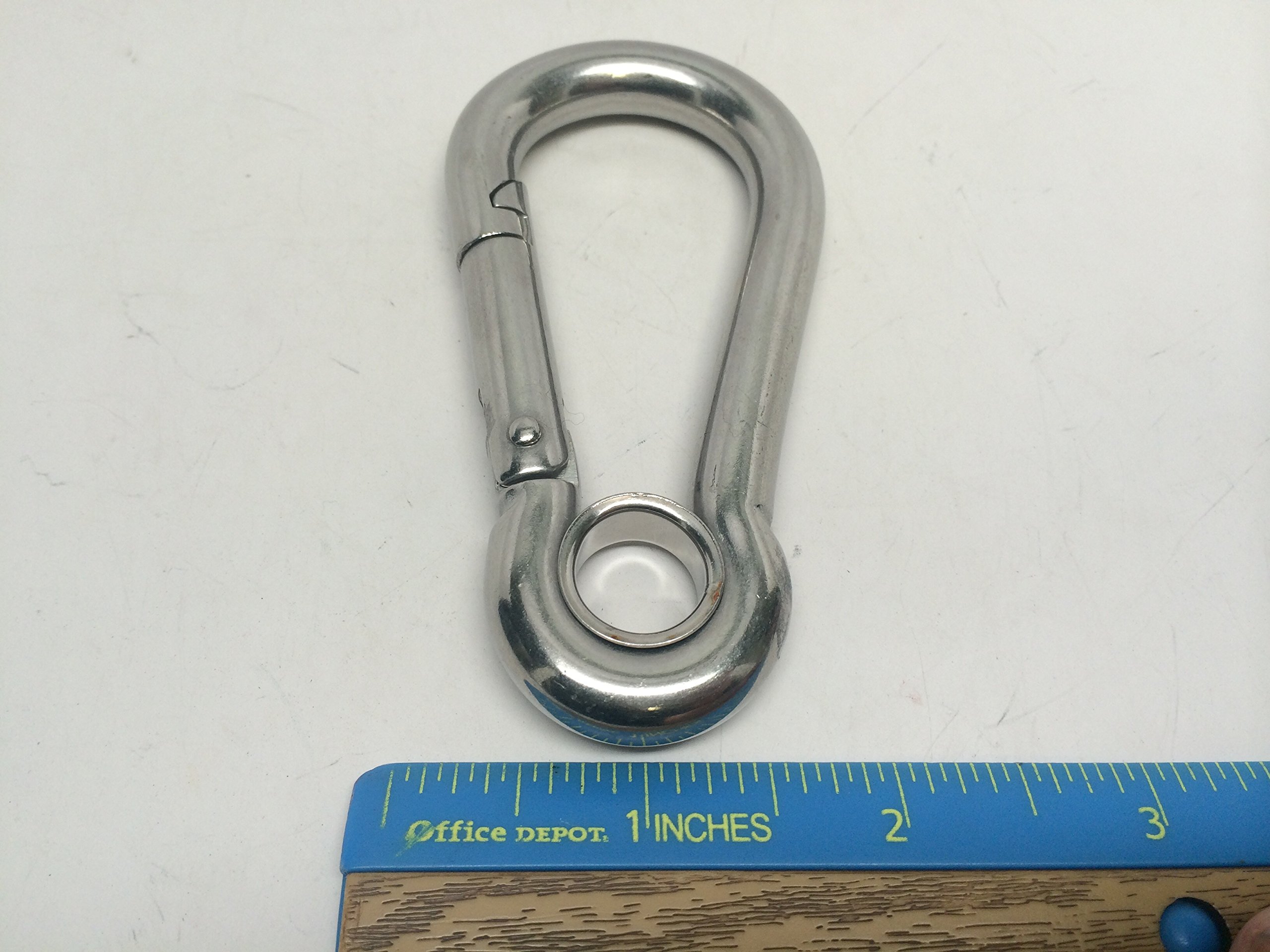 Marine Boat Hardware SS316 Secure Rigging Durable Safety SNAP Hook W/Ring 4