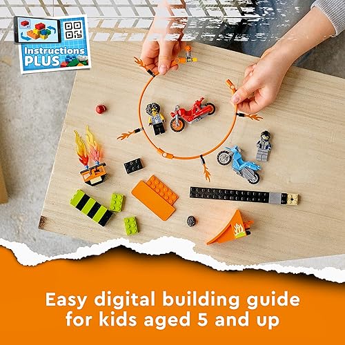 Miniatura 6 de LEGO City Stunt Competition 60299 Kit de construcción (73 piezas)