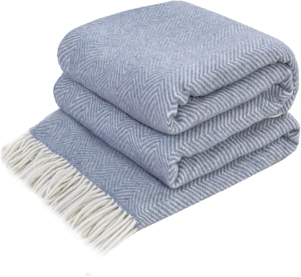 LYHome Merino Wool Blanket 140x200cm