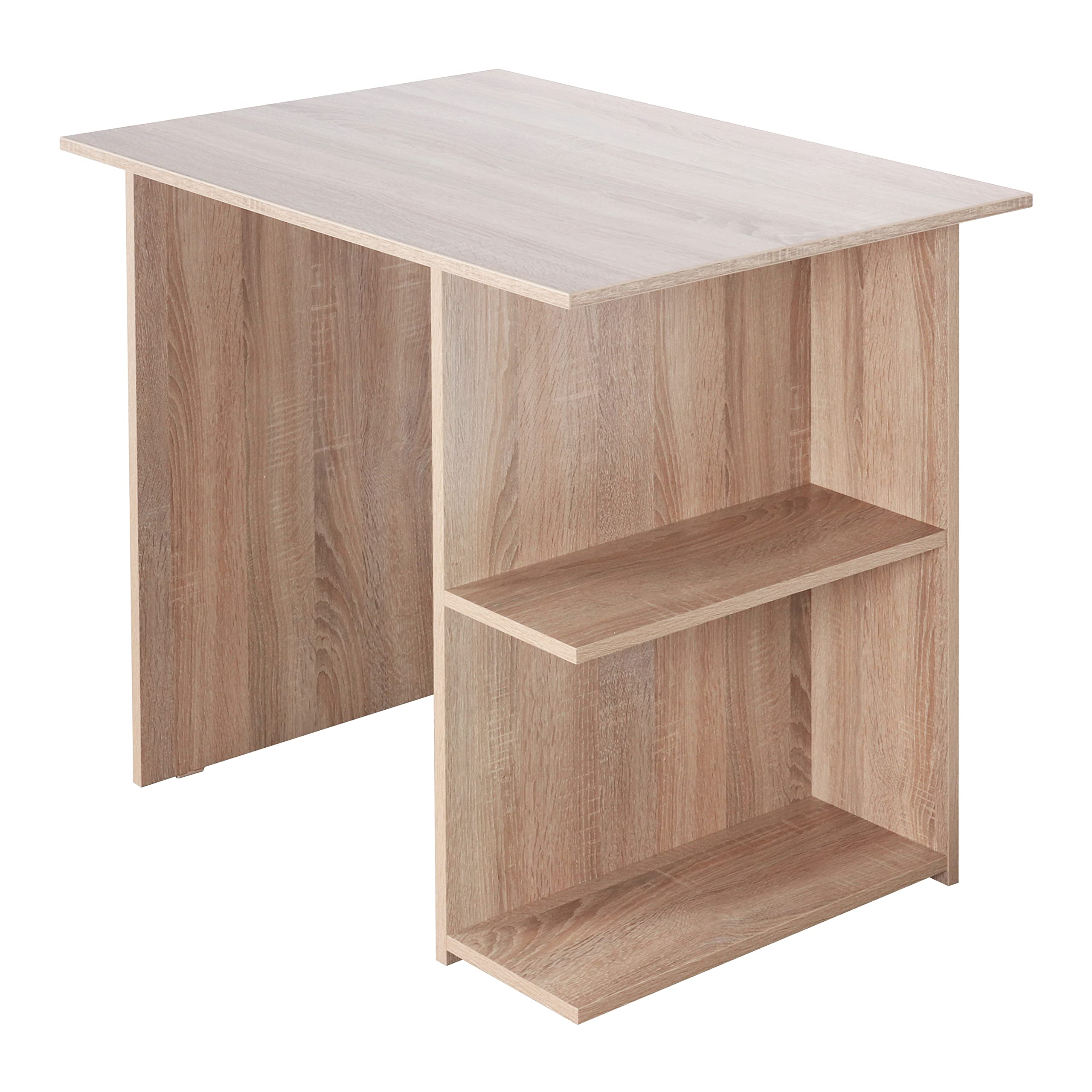 Bureau Avec Rangement 82 X 76 X 60 Cm Wm089-Ep Table Informatique Petit