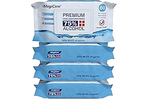 Honest Company Sanitizing Alcohol Wipes (4-80ct Packs)