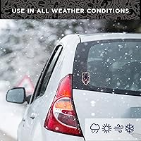 Vista 4 de Jurassic Park - Calcomanías de dinosaurio T-Rex - Juego de 2 calcomanías de vinilo impermeables para automóvil, camión, botella de agua, laptop