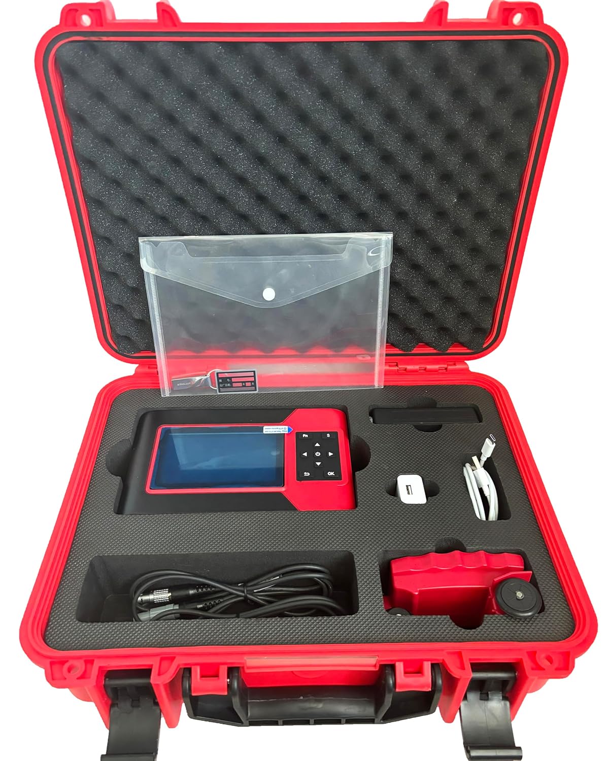 Concrete Rebar Scanner Rebar Detection Equipment with Measured Nominal Range of Protective Layer Thickness 6mm～90mm 7mm～200mm Test Rebar Spacing Display Rebar Grid Layout