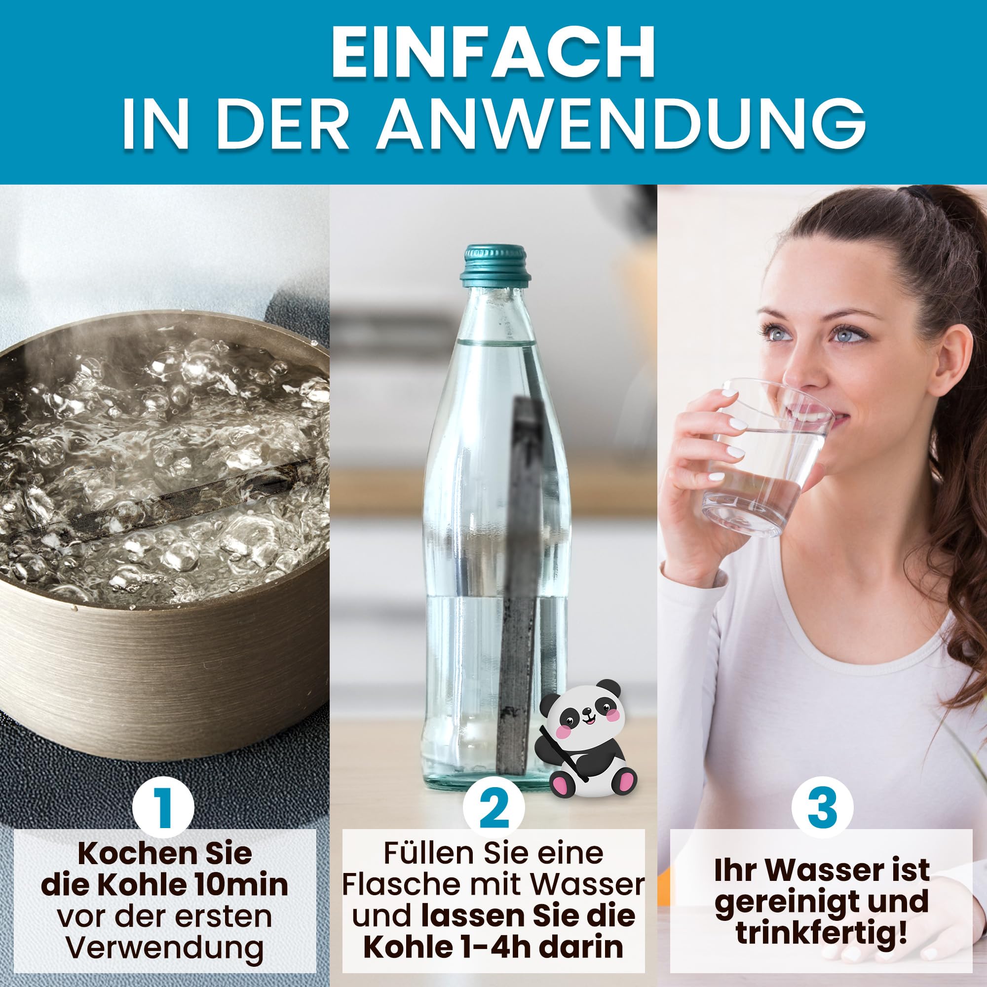ORINKO® Aktivhole Takesumi Binchotan x10 - Japanische Aktivkohle für Trinkwasserfilterung - Nachhaltiger Kohlefilter für reines Wasser - Umweltfreundliche Kohle für natürlichen Genuss