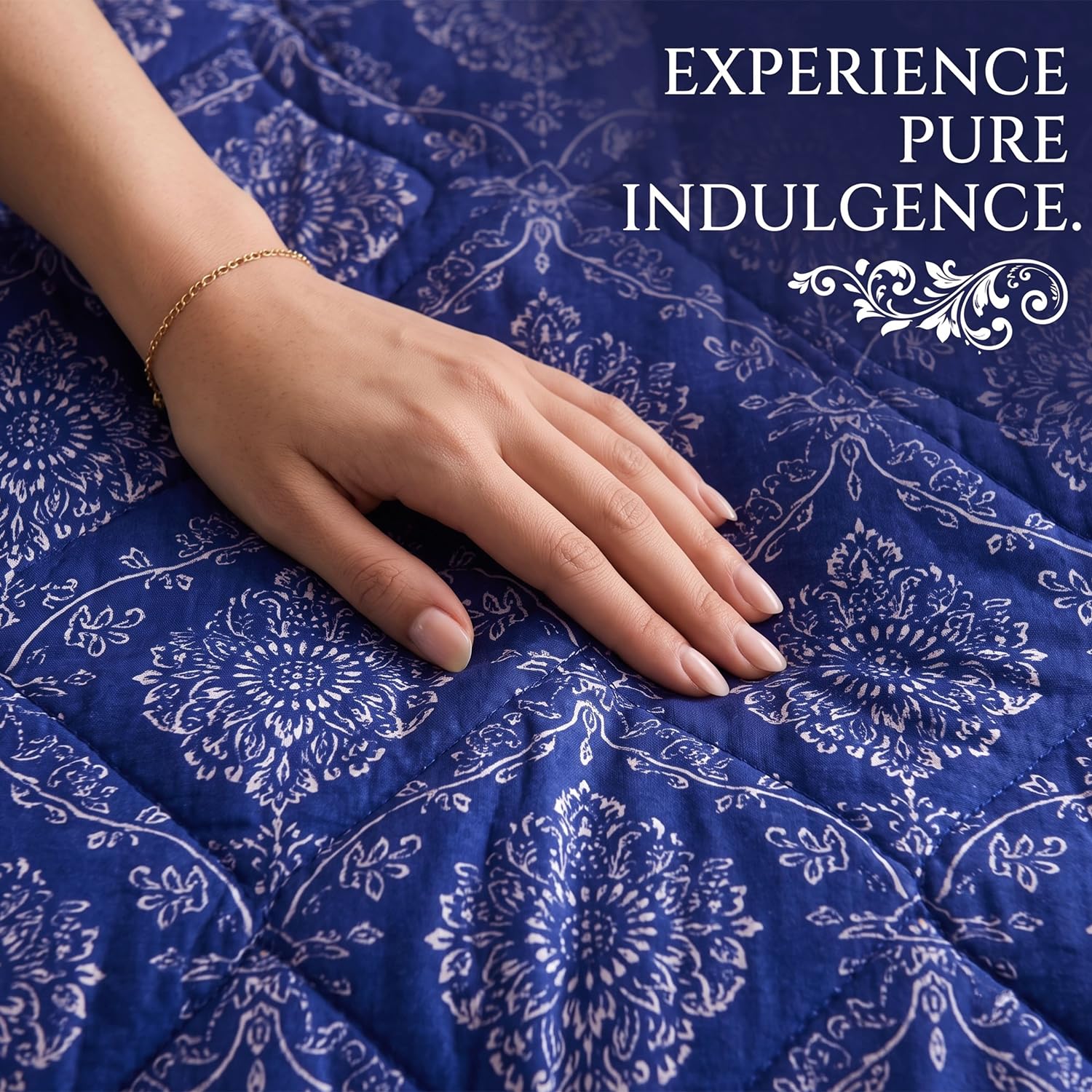 Jaipuri Cotton Comforter - Double Bed | Premium & Soft -2