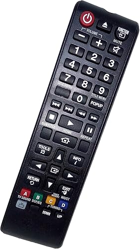 Mando a distancia reemplazado compatible con Samsung HT-H5500WZA HTJM41 HT-J4530 HTJ5500WZA HT-H4550R 3D Blu-Ray DVD Sistema de sonido de cine en
