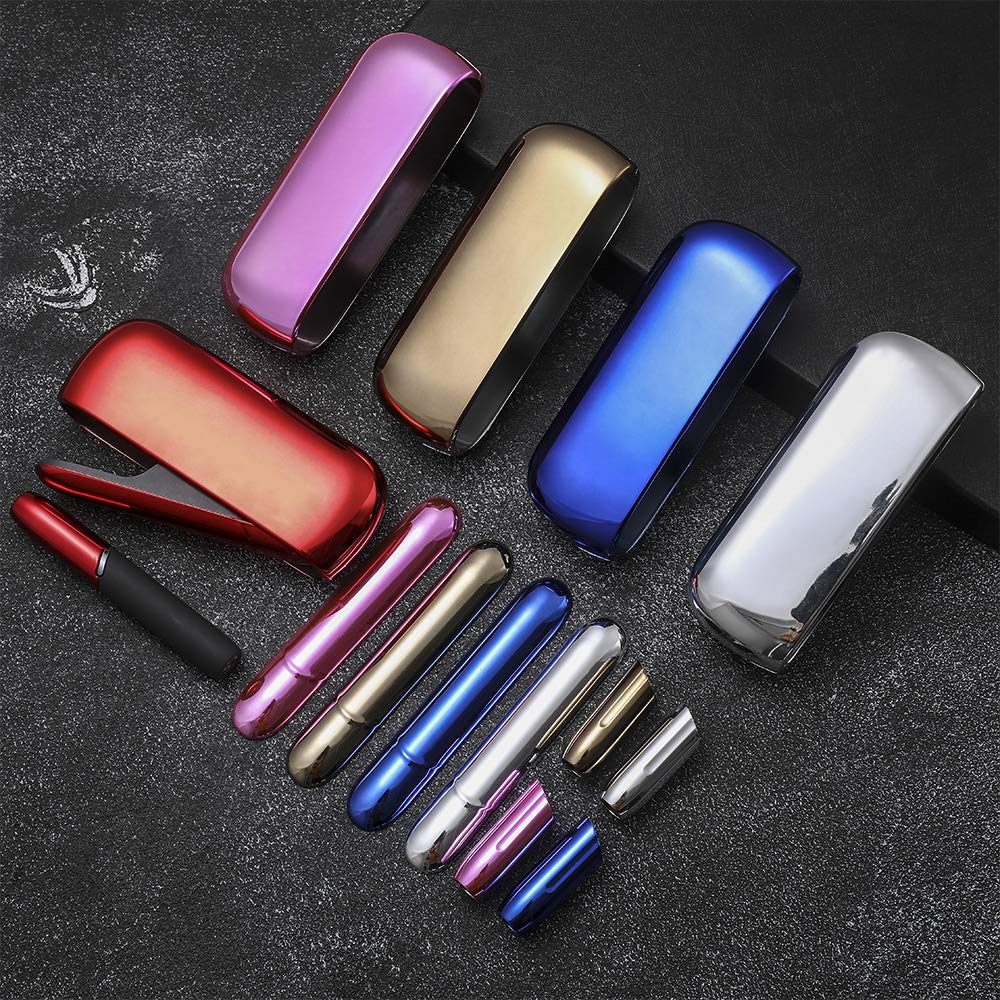 Amazon.co.jp: Vimili 電気鍍金ケース +ドアカバー+キャップ IQOS3&3