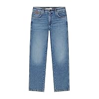 Wrangler Texas Slim Jeans, Rosso