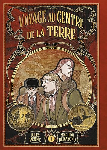 Couverture de Voyage au centre de la Terre, tome 1