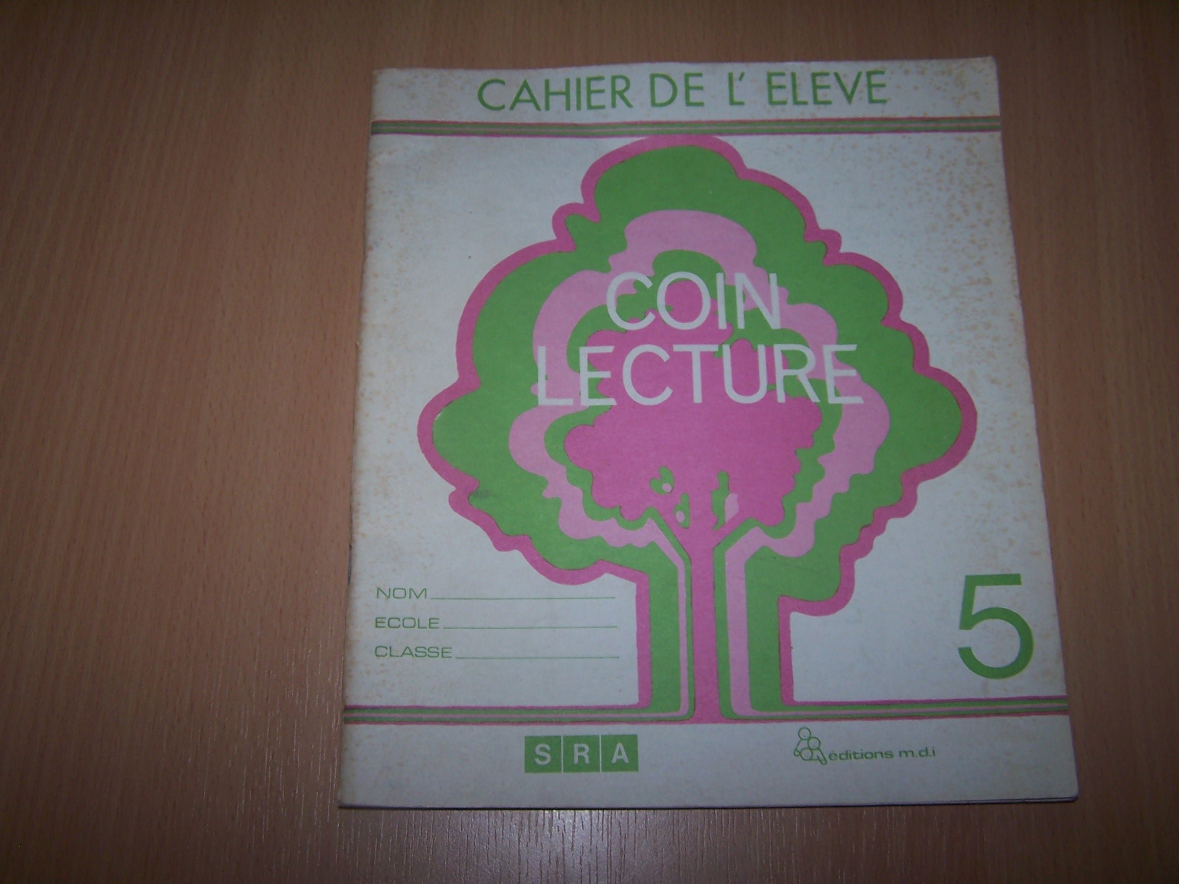 Cahier coin lecture 5