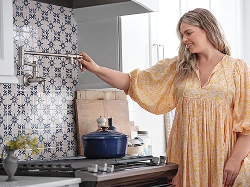 Miniatura 3 de Moen S664SRS - Llenador de ollas de acero inoxidable con dos asas