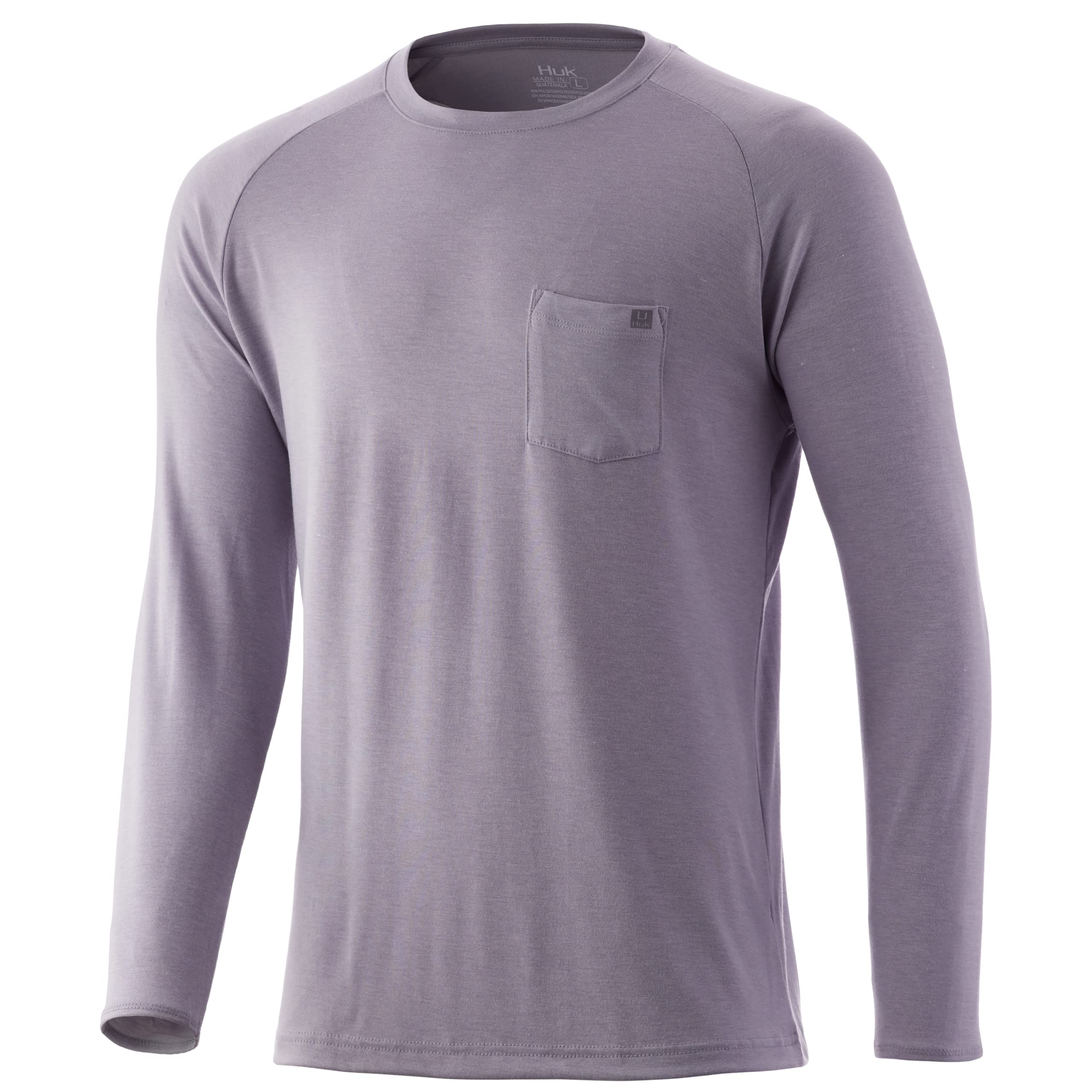 HUKMen's Waypoint Long Sleeve Performance T-Shirt +50 UPF