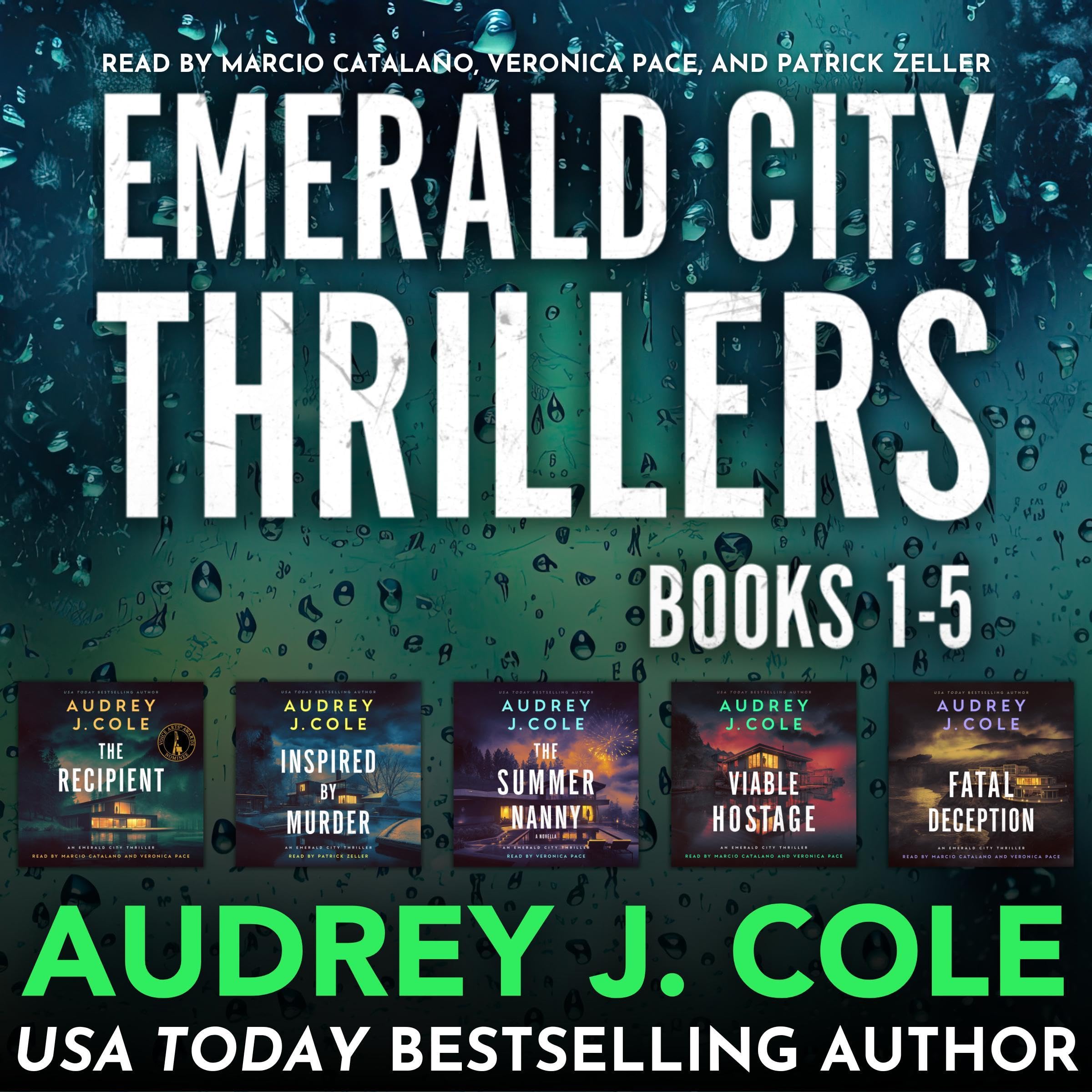 Cover art for Emerald City Thrillers, Books 1-5