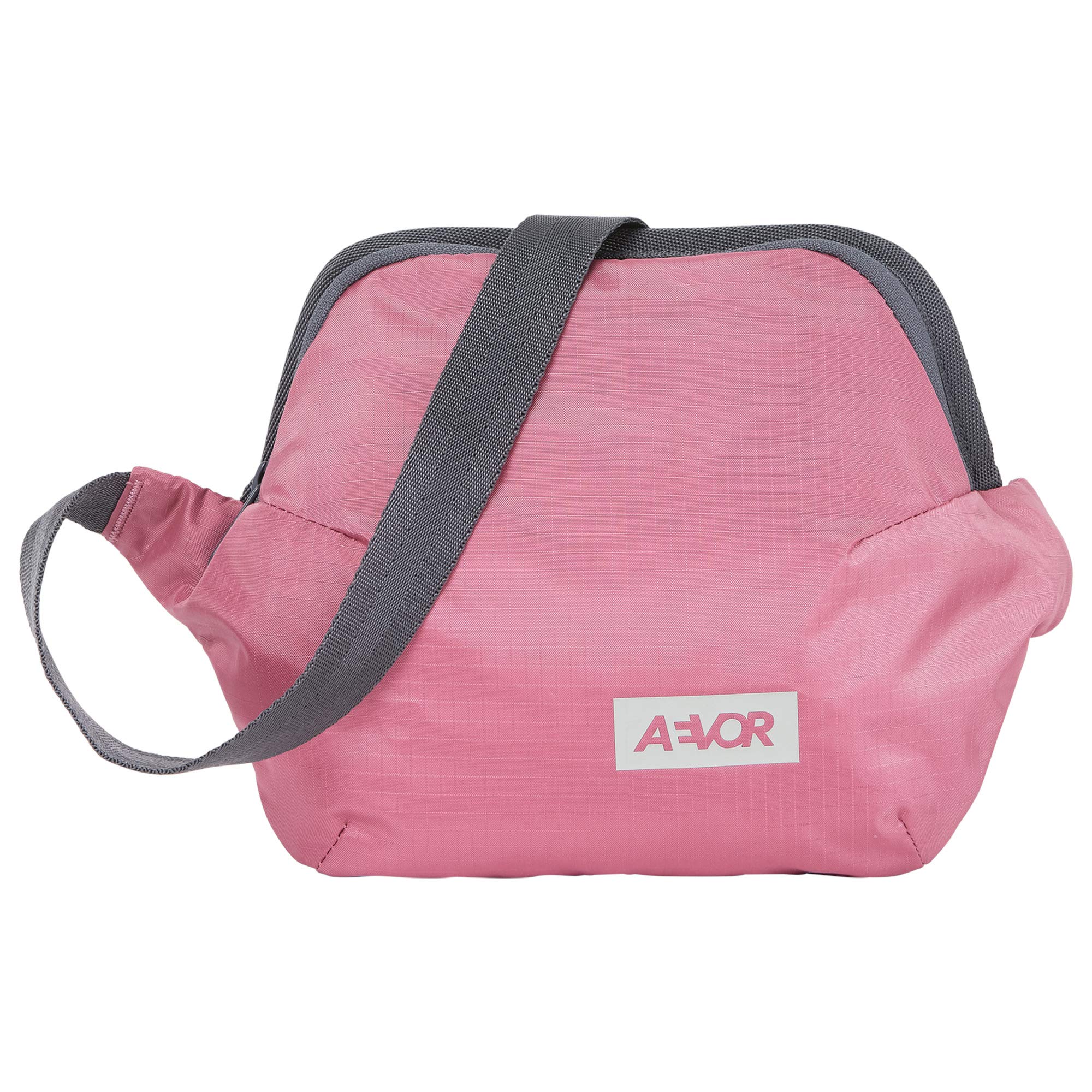 AEVORHip Bag Plus, Ripstop Cassis, standard size, Bum bag with extension