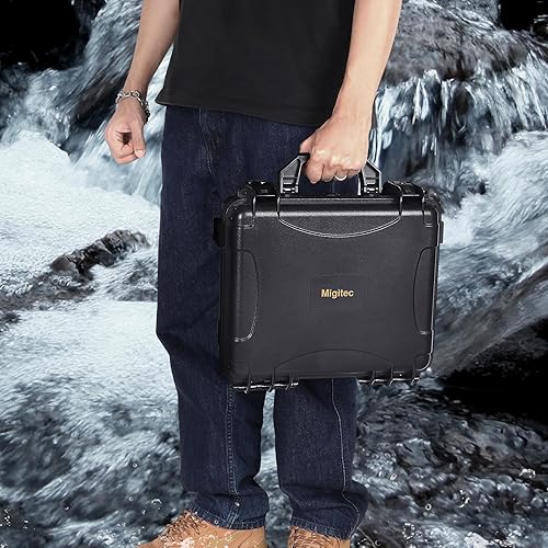 Miniatura 7 de Funda de transporte resistente al agua compatible con DJI Mini 4 Pro Fly More Combo, bolsa de viaje compatible con DJI RC 2RC-N2 y más accesorios