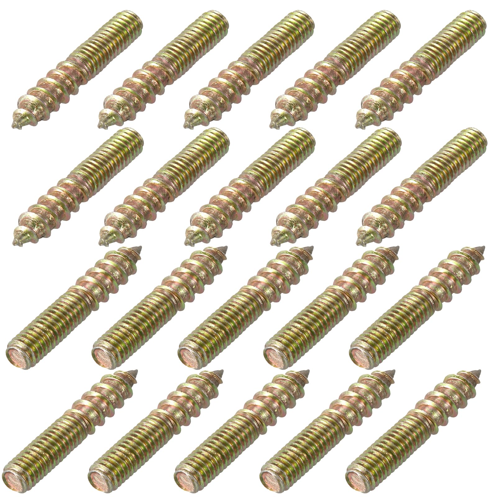 M4 Hanger Bolts - 20 Pack, Self-Tapping -13