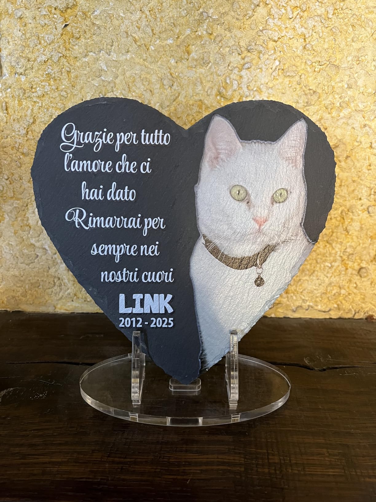 TheDogTagCo Portachiavi A Cuore Personalizzato Con Foto - Stampa Fronte/Retro - Regalo Ricordo - 2