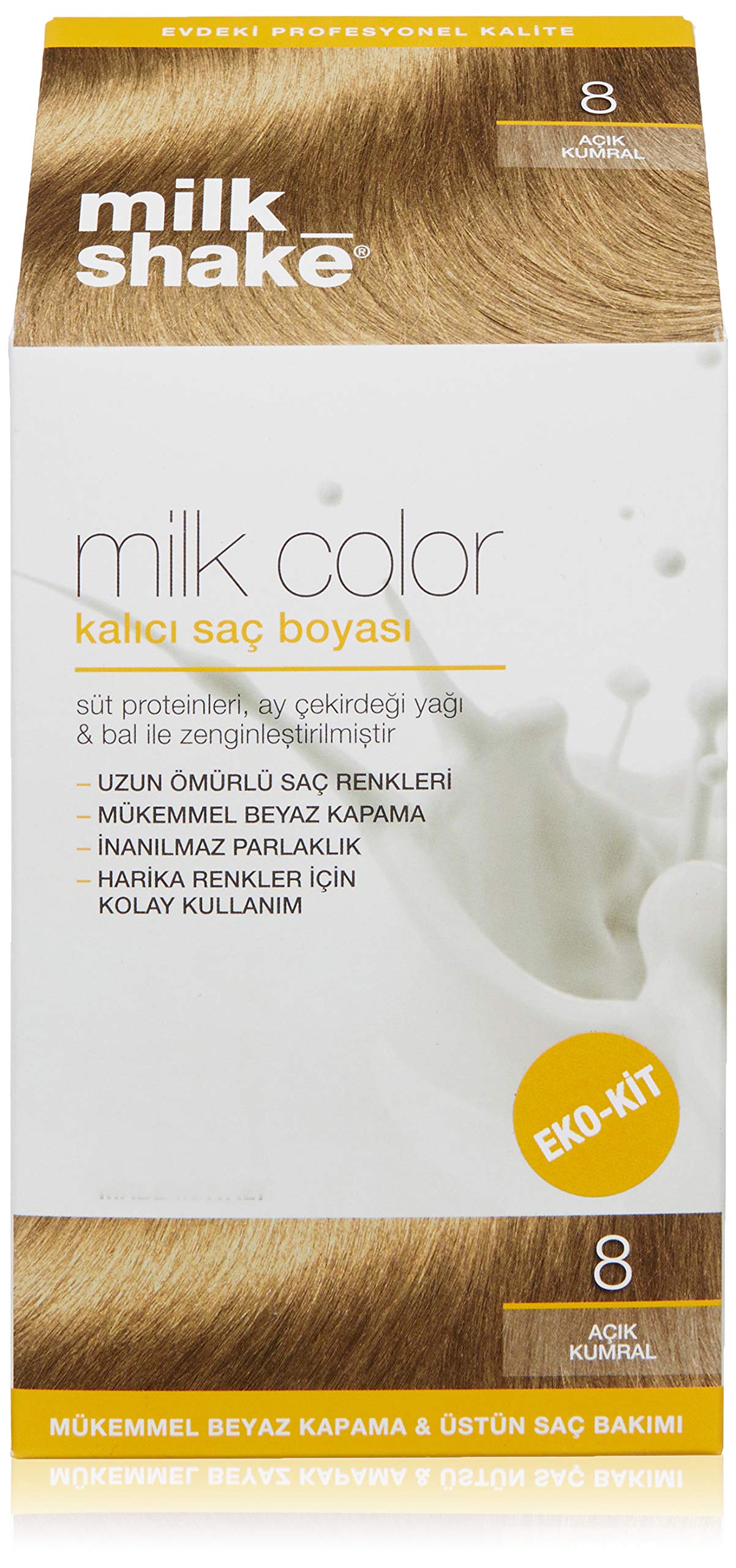 Milk Shake Milk Color Eko Kit Saç Boyası 8 (0.5 g)