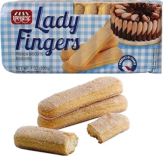 Snacktery Lady Fingers for Tiramisu - Authentic French Savoiardi - Ideal for Classic Tiramisu, Creative Desserts, or As a Light, Elegant Snack - 7 oz Ladyfingers, 1 Pack