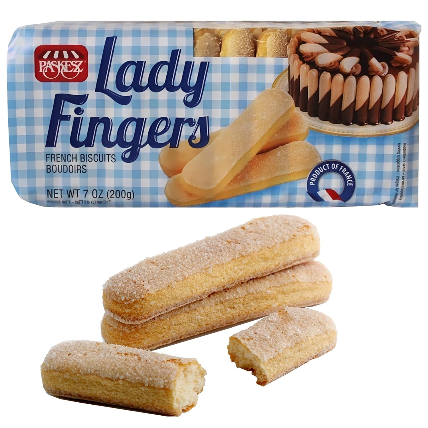 Snacktery Lady Fingers for Tiramisu Authentic French