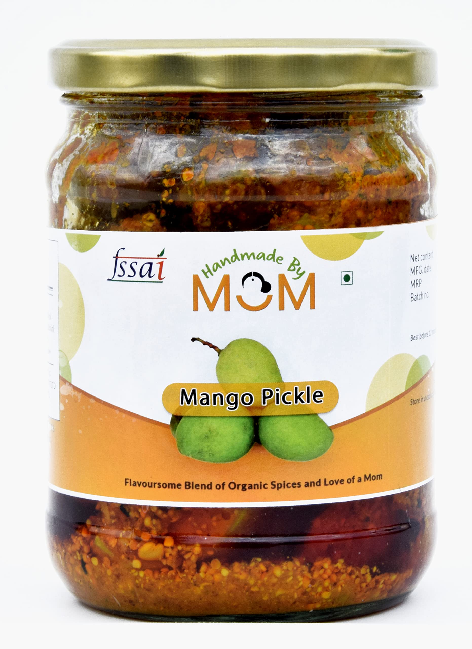 Handmade By Mom Mango Pickle | Handcrafted Mango Pickle Delight | Crafted with Love and Tradition | Artisanal Mango Pickle | A Taste of Tradition in Every Bite Authentic Handmade Mango Pickle | A Culinary Legacy of Love and Tradition | 500g Glass Jar (B0C1LDP7PX) Amazon Price History, Amazon Price Tracker