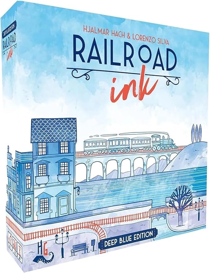 China Railroad Ink Deep Blue Edion Produttori e fornori - Game Doer