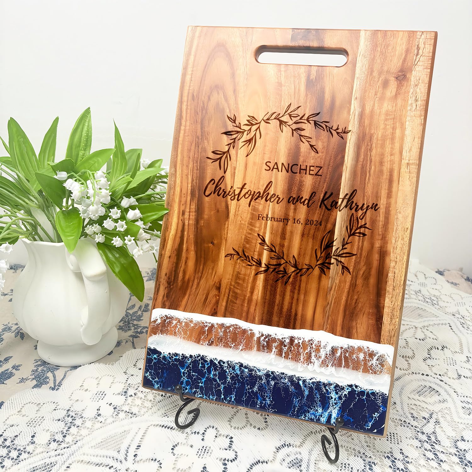 Regalos de boda personalizados para parejas 2026, tablero de embutidos grabado personalizado para boda, aniversario, cumpleaños, inauguración de la casa, compromiso, fiesta, regalo para nuevo