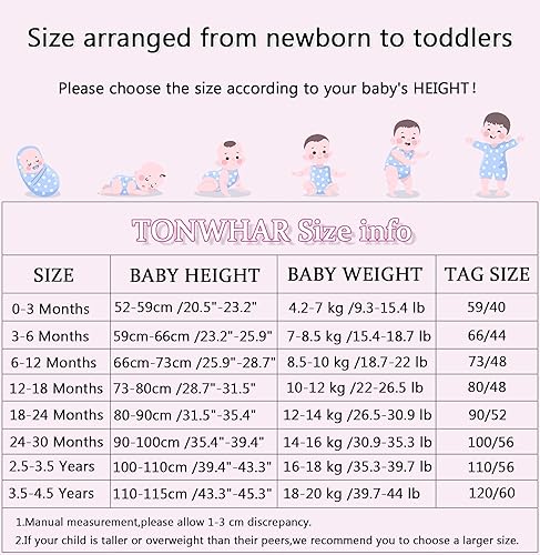 Miniatura 3 de Tonwhar - Mameluco disfraz para bebé de 0 a 3 años, diseño de animales y dibujos animados.