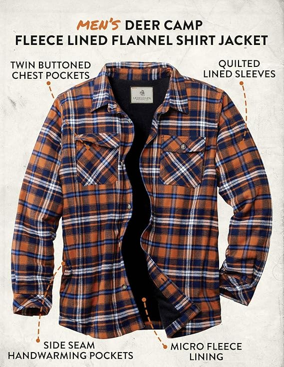 fleece lined flannels