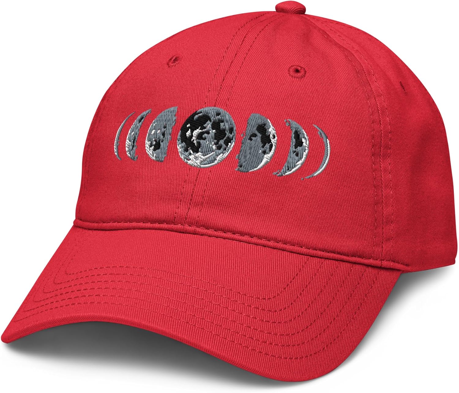 Moon Phases Icon Adjustable Baseball Hat