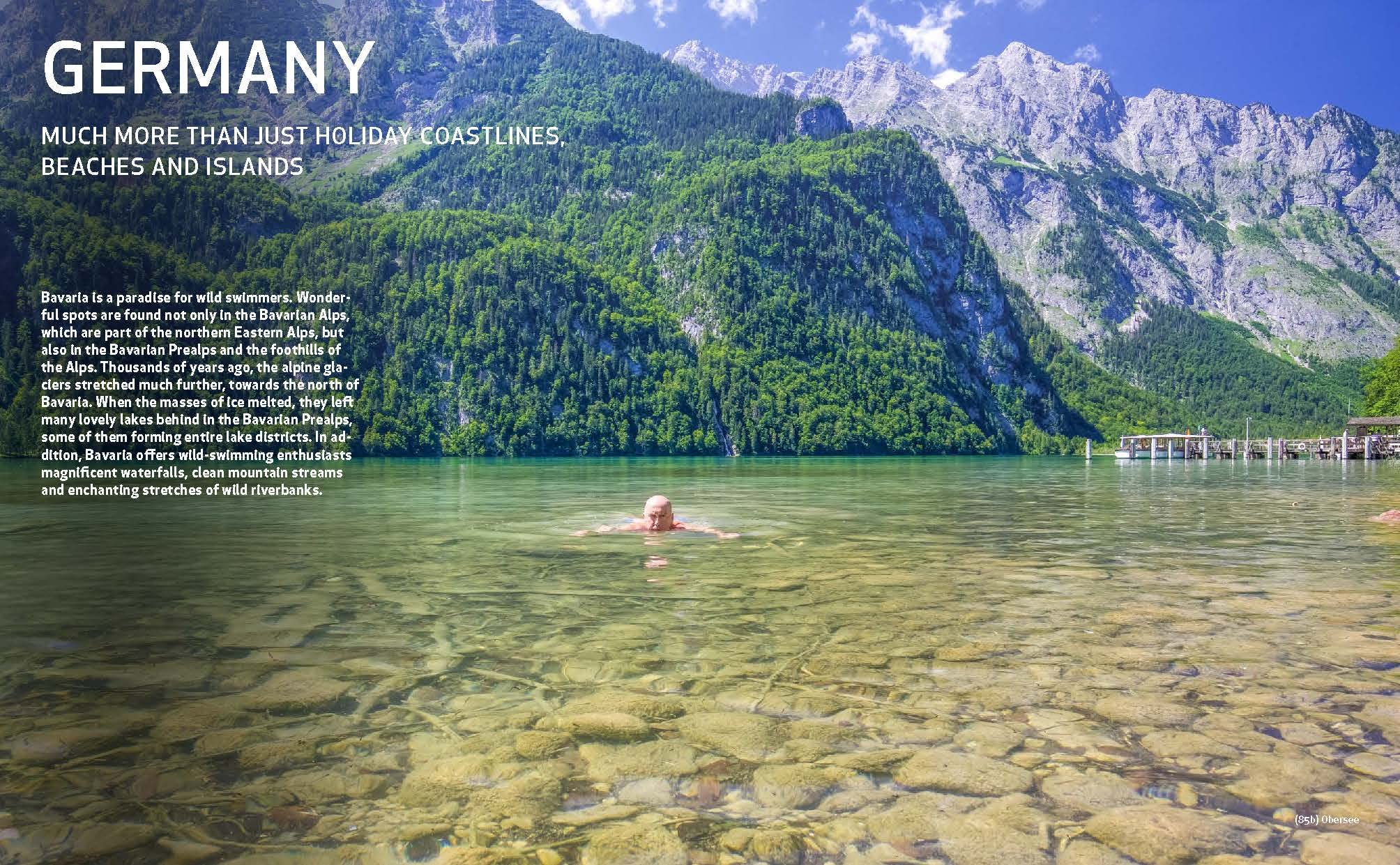Wild Swimming Alps: 130 Most Beautiful Lakes, Rivers and Waterfalls in Austria, Germany, Switzerland, Italy and Slovenia