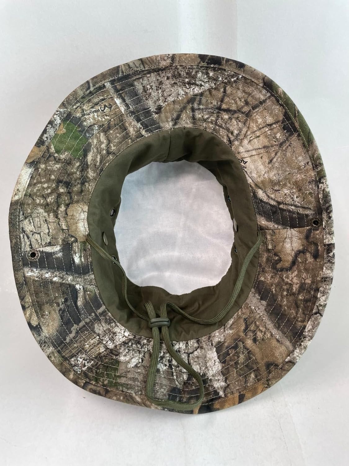 Realtree APX Camo Boonie Hat – Men's Camo Bucket Hat | Rain Hat for Men & Women Waterproof | Foldable Wide Brim Fishing Hiking Garden Beach Hat | Adjustable Chin Strap Hunting Hat - Image 7