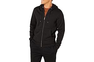 Amazon Essentials Men's Full-Zip Fleece Hoodie: Ultimate Comfort and Warmth