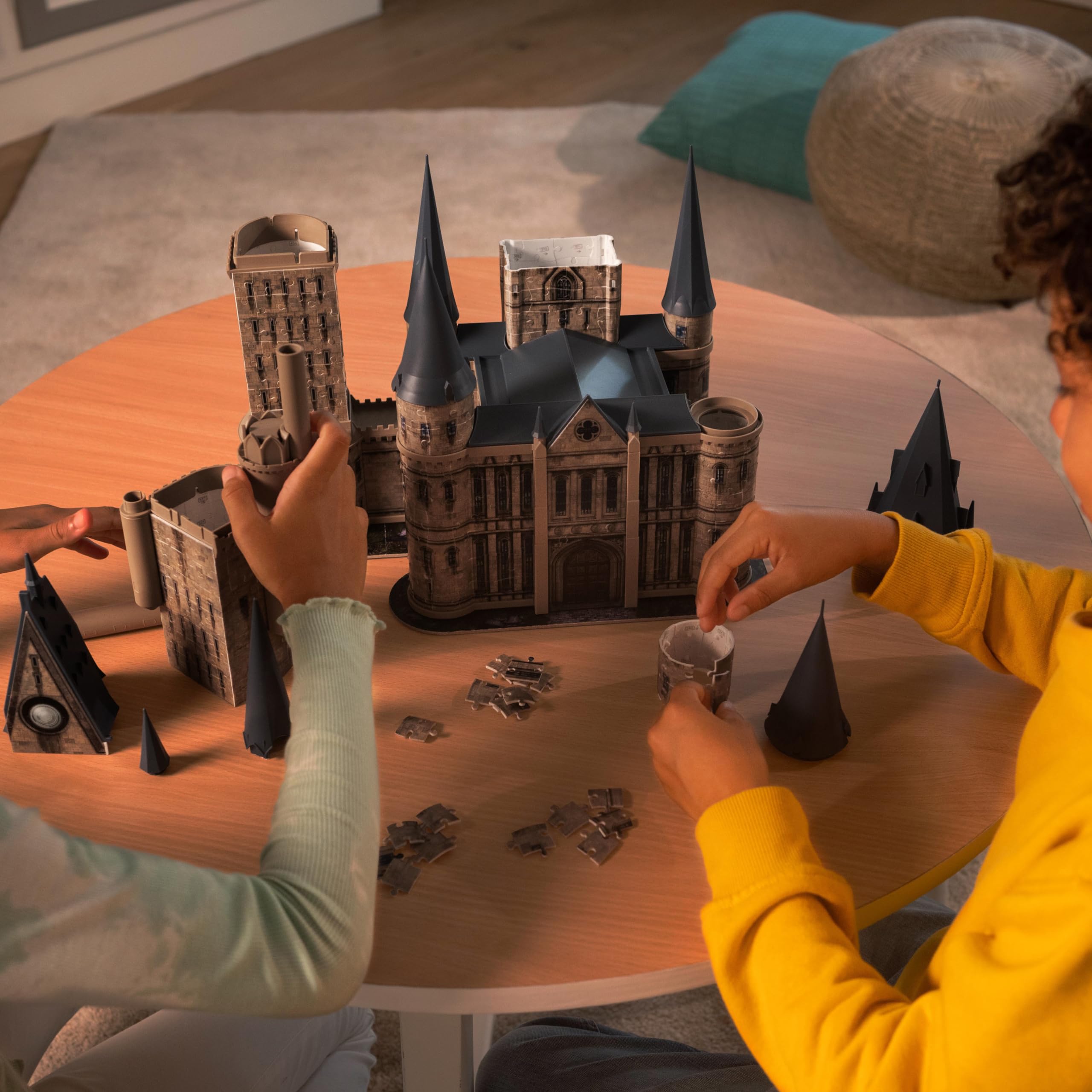 Ravensburger 3D Puzzle 11550 - Harry Potter Hogwarts Schloss & 3D Puzzle 11551 - Harry Potter Hogwarts Schloss