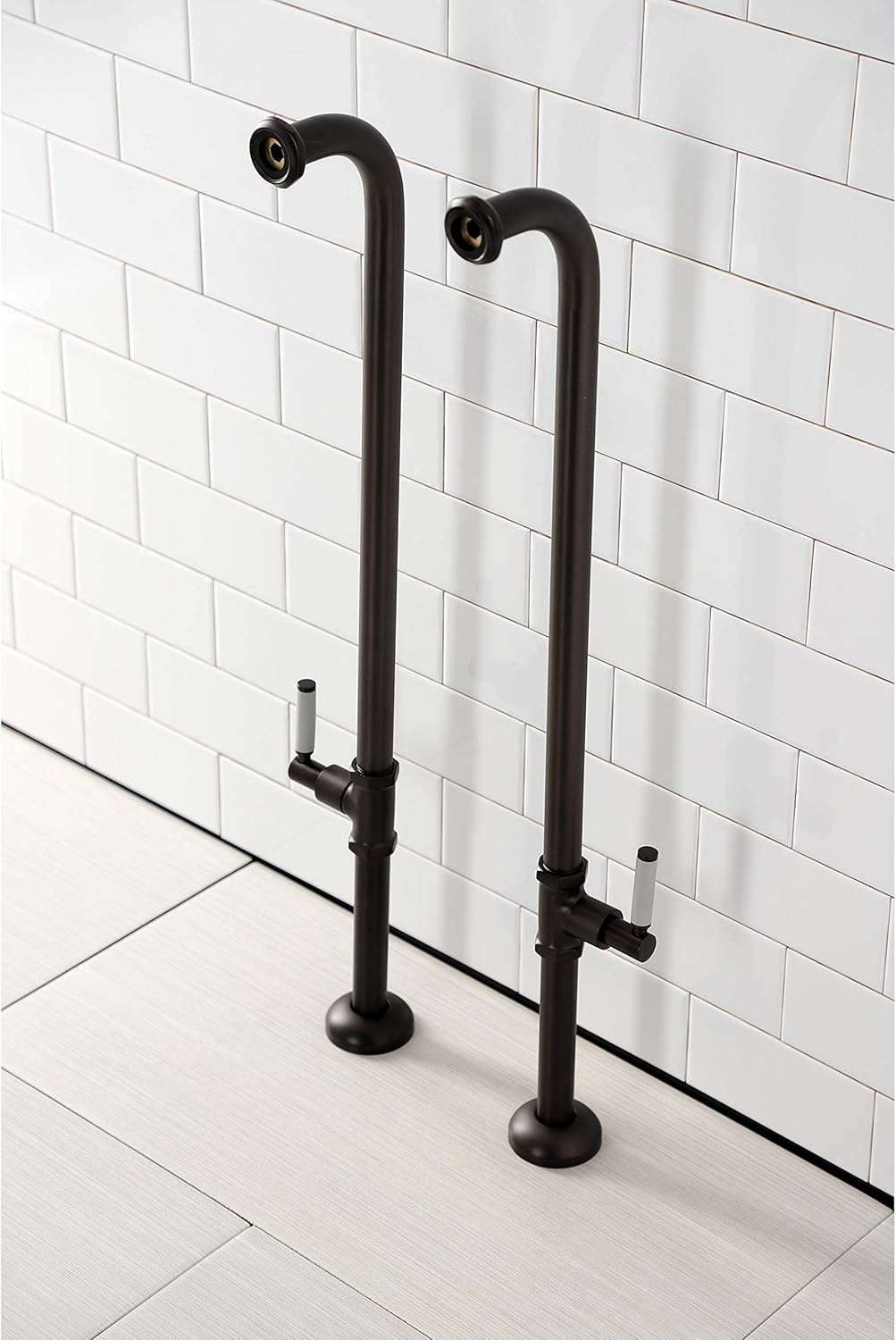 Kingston Brass AE810S5DKL Concord Freestanding Tub Supply Line, Oil Rubbed Bronze